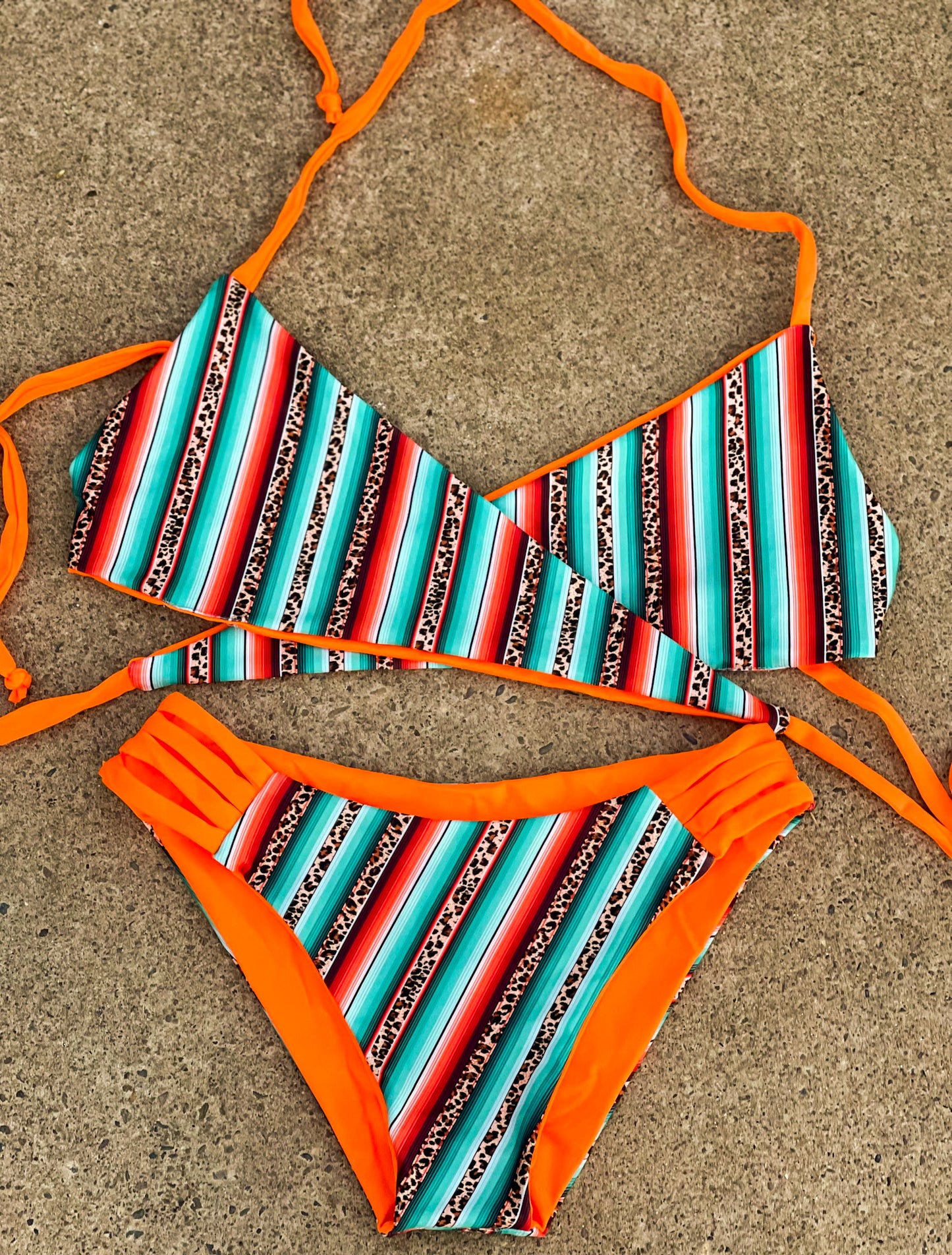 Cheetah Serape Swimsuit