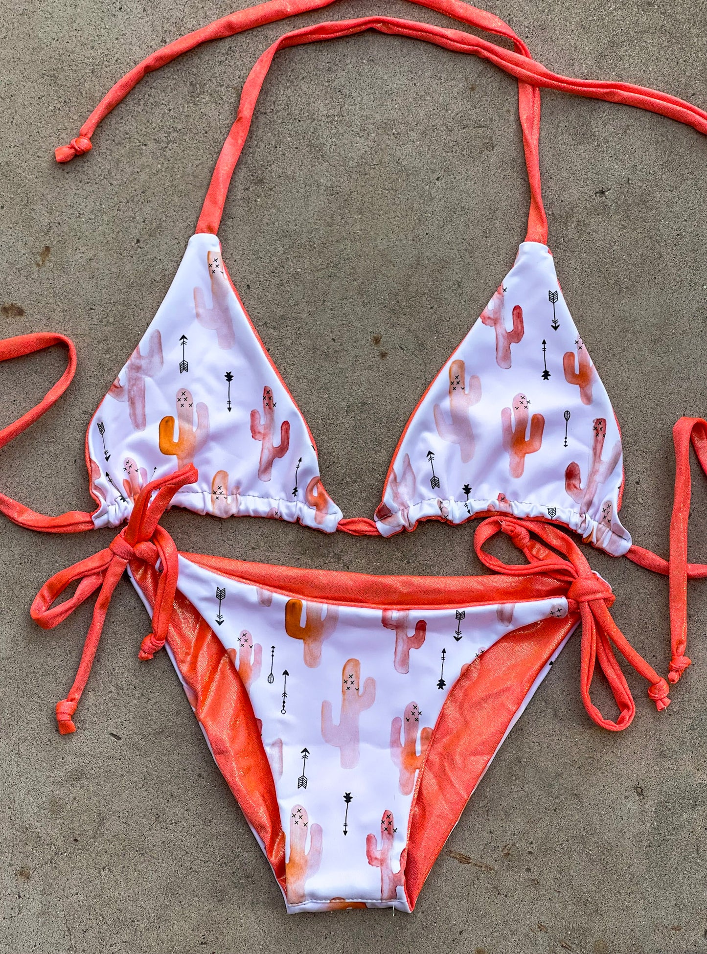 Boho Rustic Cactus Swimsuit