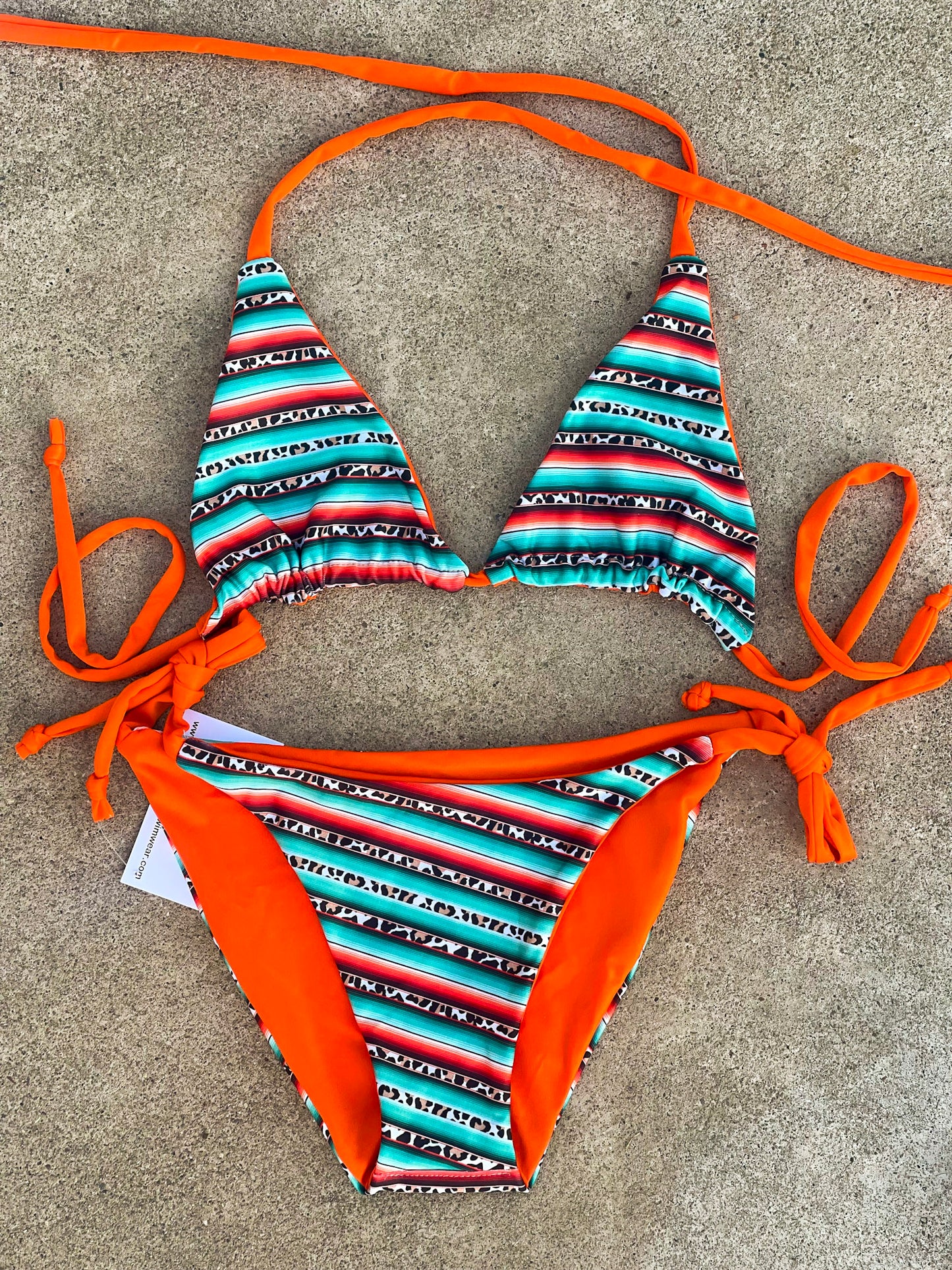 Cheetah Serape Swimsuit