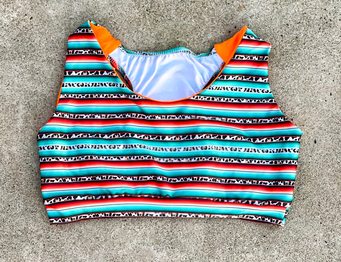 Cheetah Serape Sports Bra