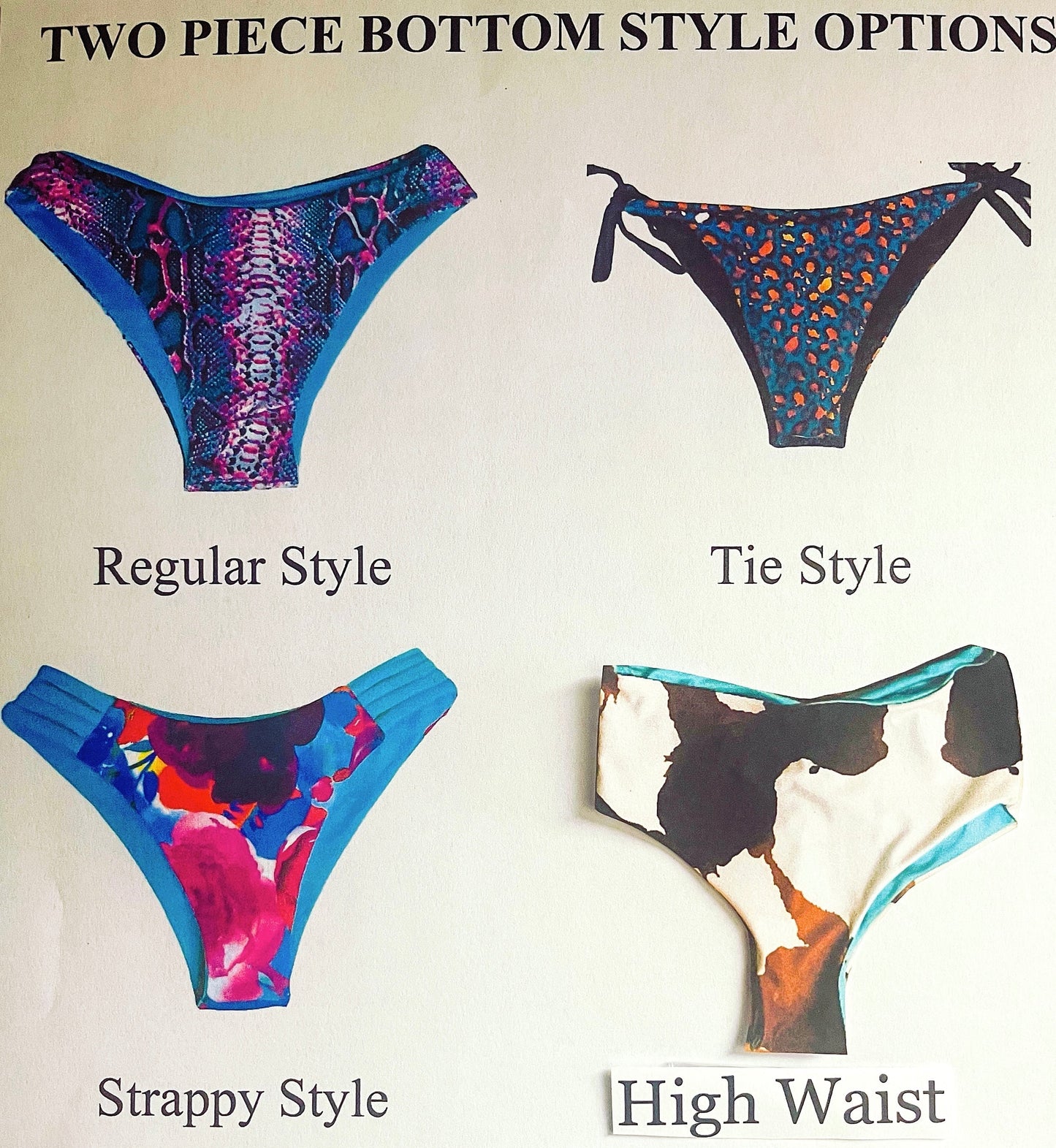 “Riding Roads” Reversible Bottom