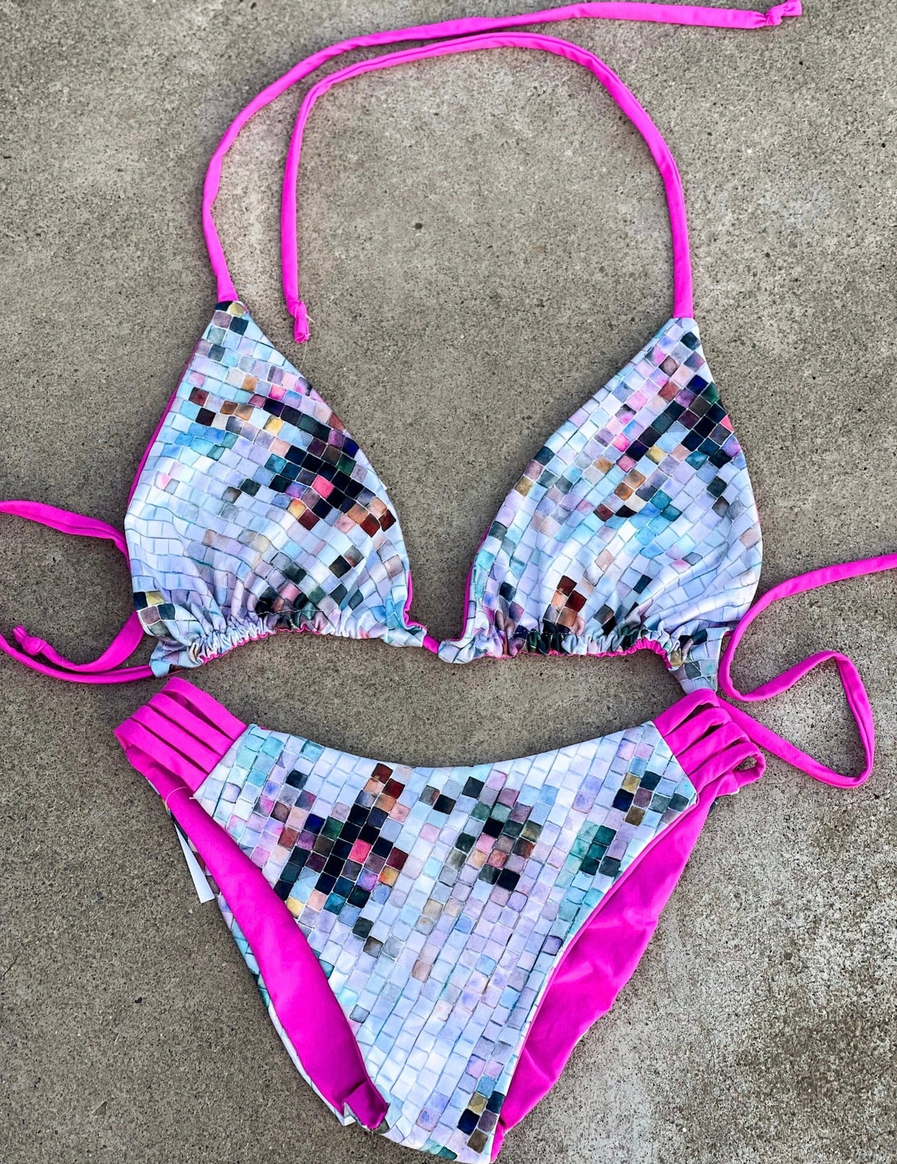 “Disco Cowgirl” Reversible Swimsuit