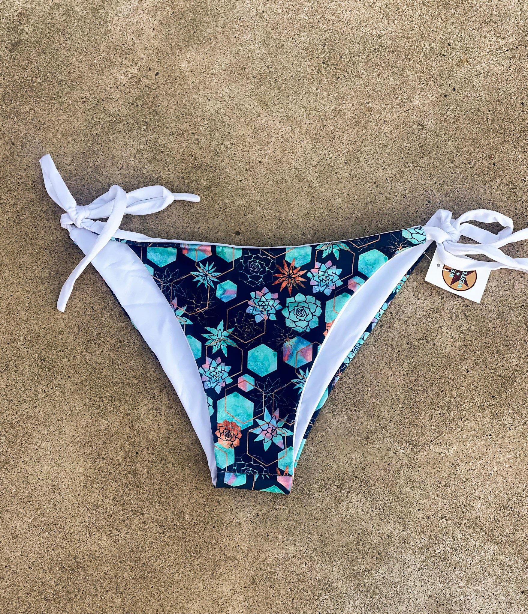 Succulent Swimsuit Bottoms – Wet & Western