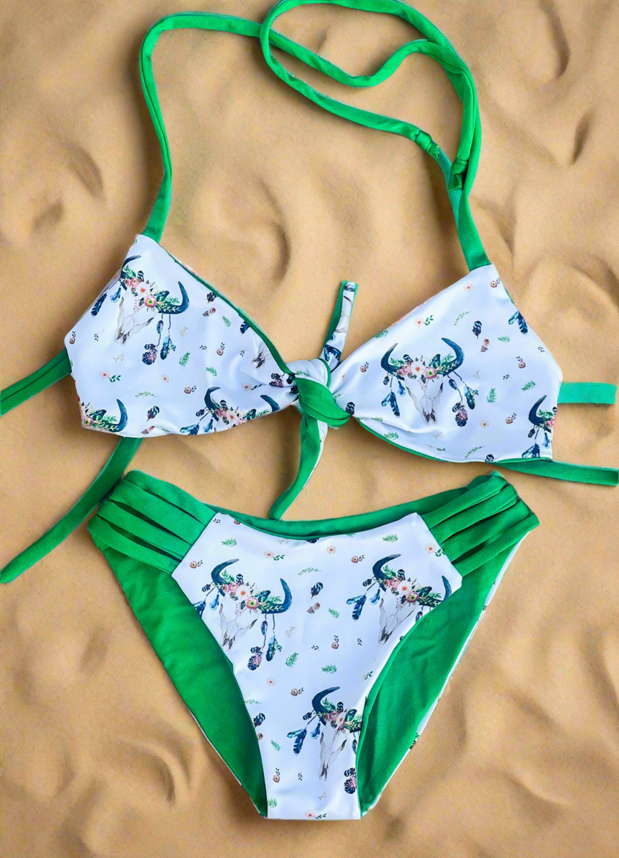 Bullskull Boho Swimsuit