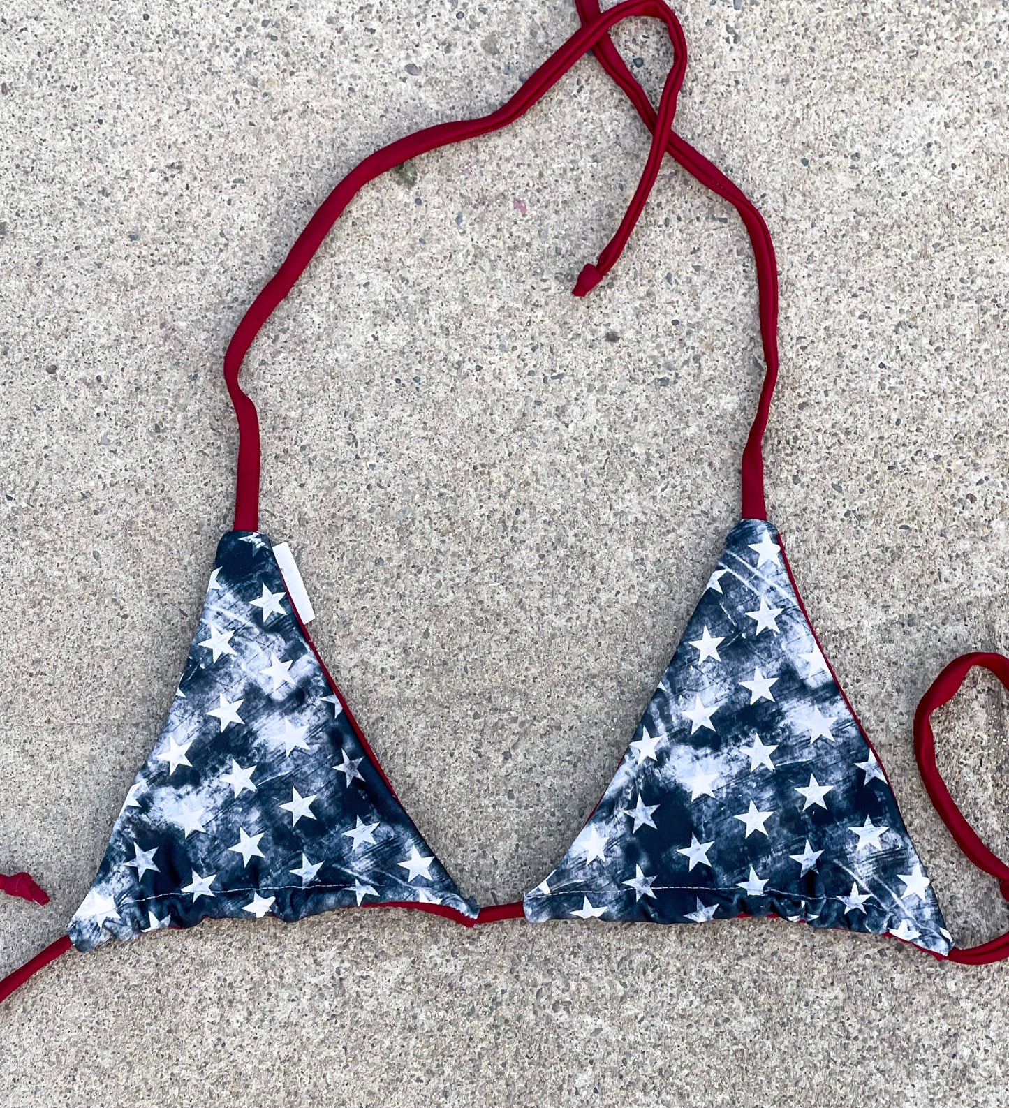 Faded Stars Swimsuit Top