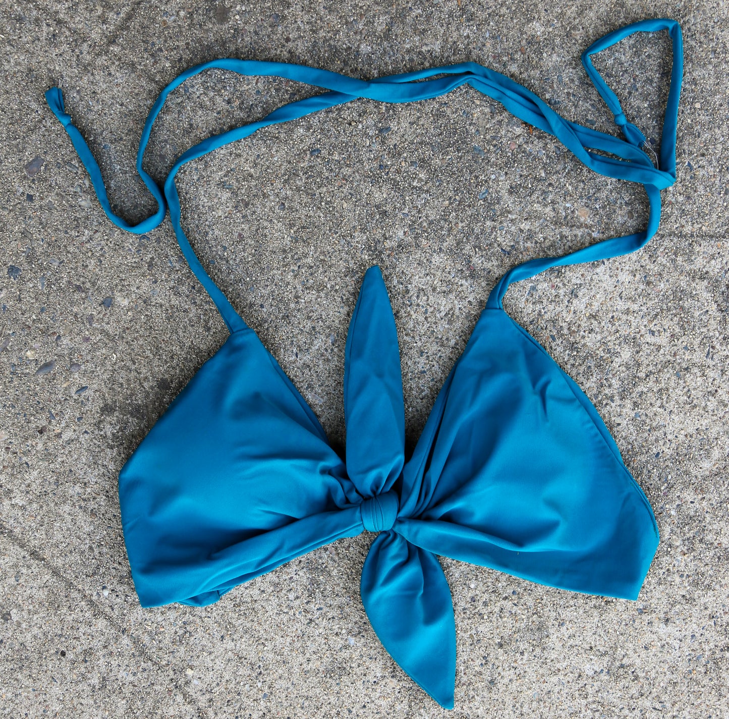 Teal Swimsuit Top